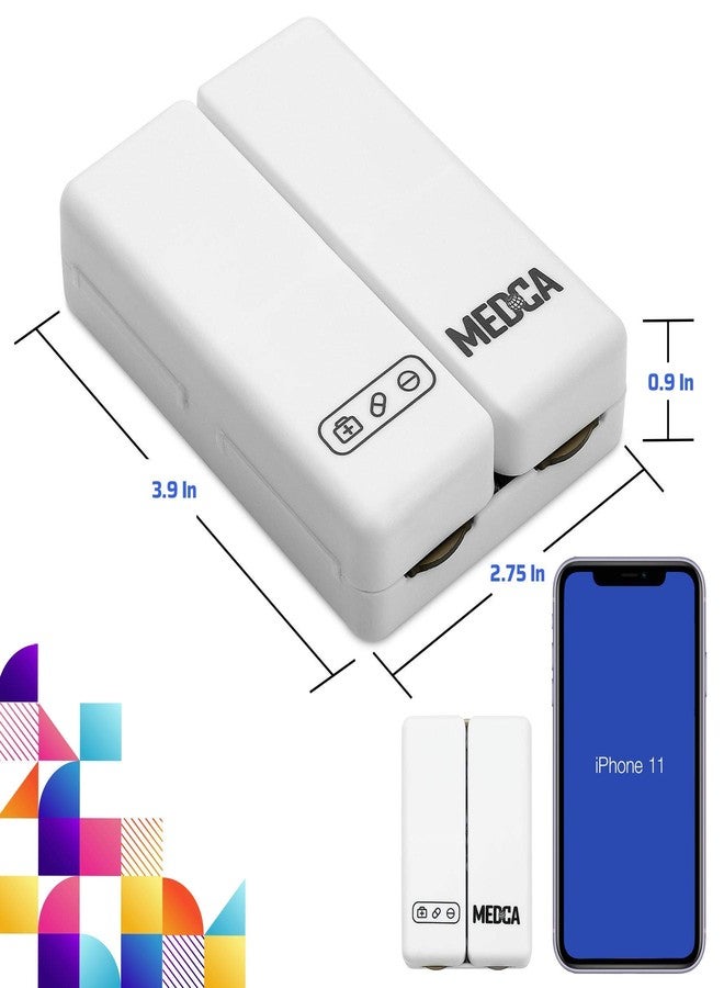 MEDca Magnetic Foldable Pill Box Case - 7 Day Weekly Medicine Organizer - Portable Compact Lightweight Pill Container with 7 Compartments, Dustproof, Air-Tight, BPA Free for Pills Vitamins and Supplements - Image 5