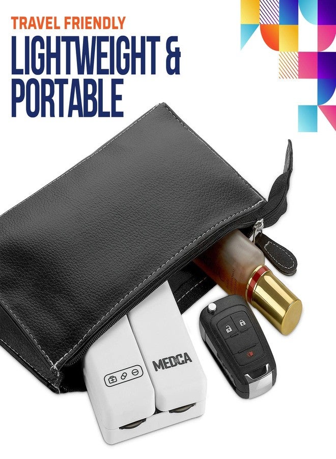 MEDca Magnetic Foldable Pill Box Case - 7 Day Weekly Medicine Organizer - Portable Compact Lightweight Pill Container with 7 Compartments, Dustproof, Air-Tight, BPA Free for Pills Vitamins and Supplements - Image 4