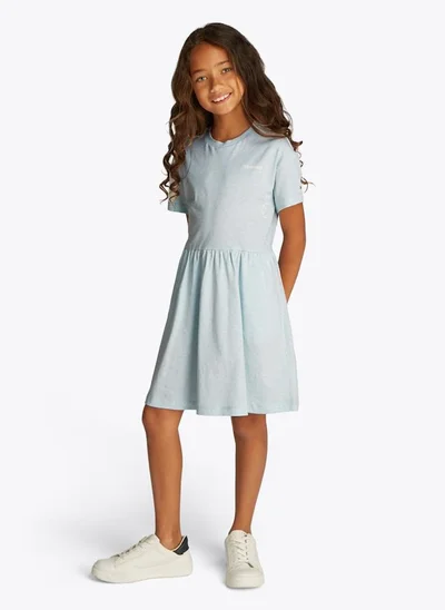 TOMMY HILFIGER Pale Blue T-Shirt Dress
