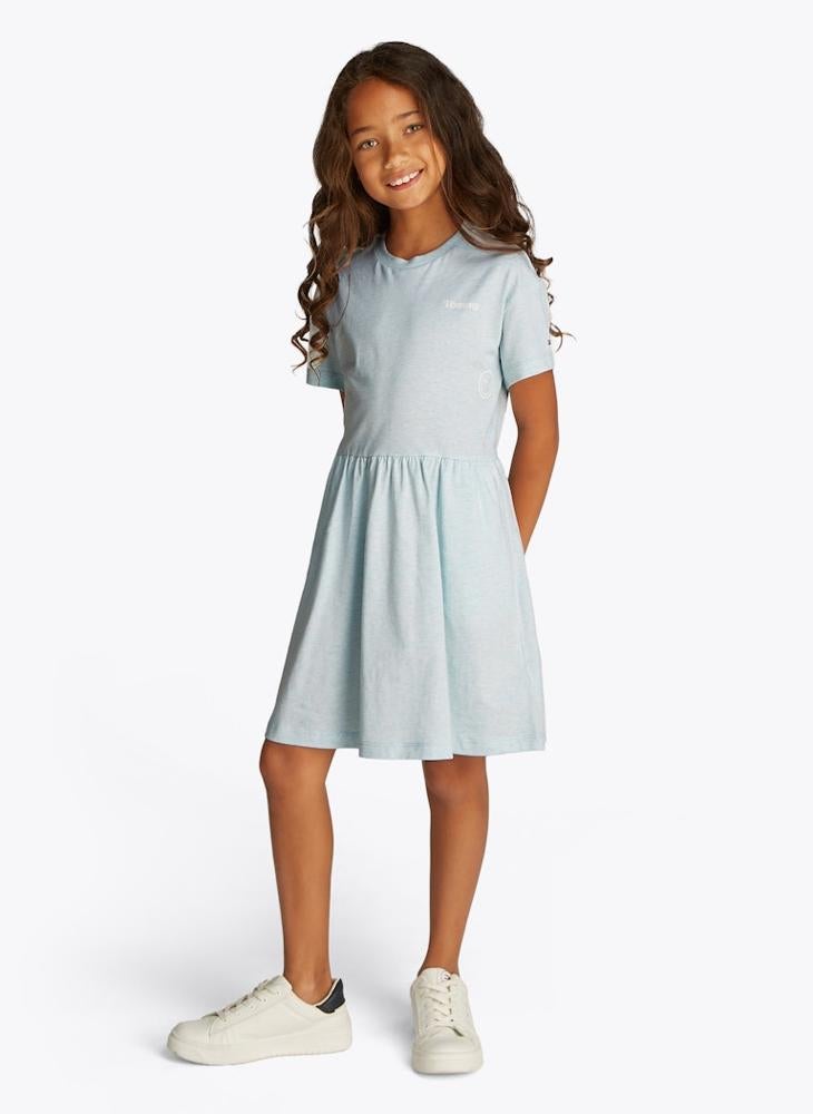 TOMMY HILFIGER Pale Blue T-Shirt Dress  - Image 1