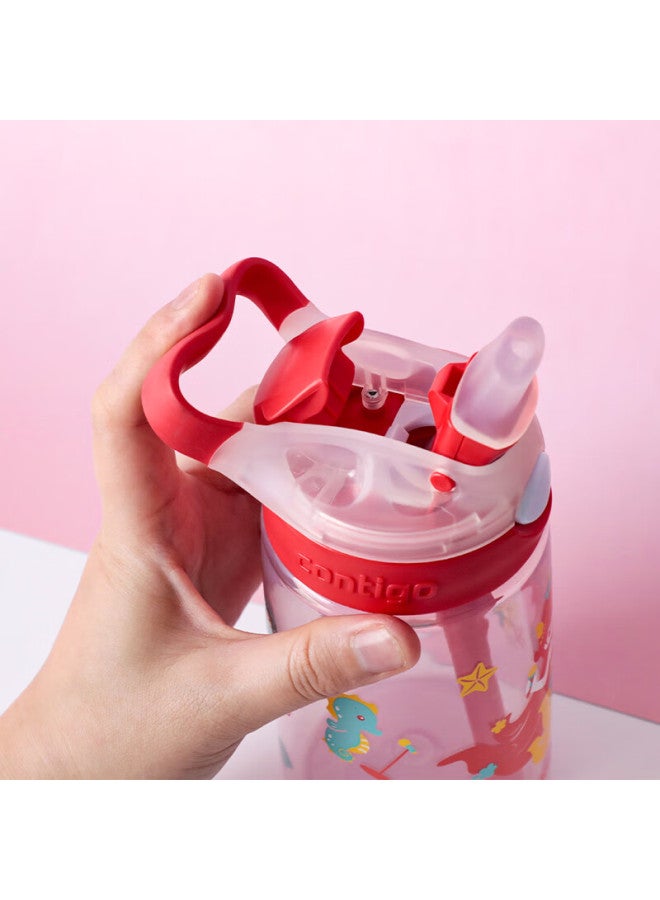 Contigo Kids Straw Plastic Water Bottle 420Ml Mermaid Hbc-Giz306 - Image 3