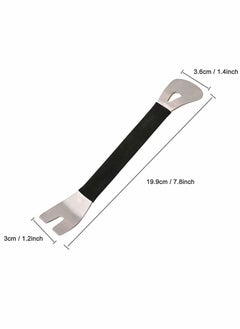 SYOSI Automotive Metal Pry Tool, Trim Removal Tool, Panel Clip Removal Tool, for Door Panel, Radio, Audio, Navigation, Car Trim Removal Tool  - Image 5