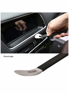 SYOSI Automotive Metal Pry Tool, Trim Removal Tool, Panel Clip Removal Tool, for Door Panel, Radio, Audio, Navigation, Car Trim Removal Tool  - Image 3