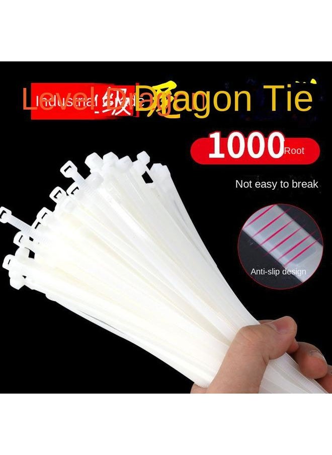 Bluejw Buckle Rope Cable Tie 10 Binding With Plastic Fixed Lock 00 Cable Tie Wire Large Self-locking  - Image 2