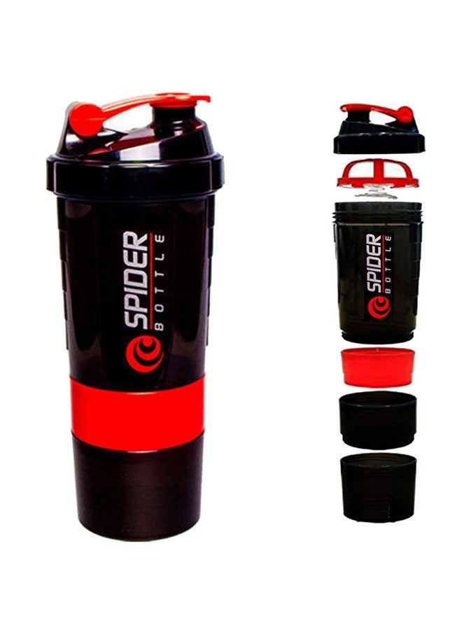 STARDROPS Protein Shaker Bottle, Sipper Bottle Ideal for Protein, Spider Shaker, Cyclone Shaker, Gym Shaker Bottle, BPA-Free - 550ml - Image 5