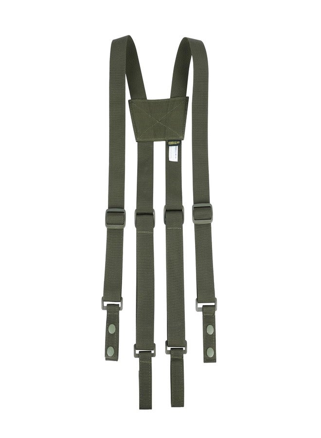 KUNN Tactical Suspenders Police Duty Belt Harness for Men,1.5 Inch Adjustable Tool Belt Suspender with 4 Loop Attachments,Black - Image 2