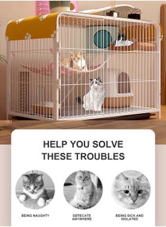 Cat Cage Extra Large Free Space Cat Cage Villa Cat House Cat Cabinet Cat Nest Cat Climbing Shelf - pzsku/ZF09CA2177FE9B0D42B37Z/45/_/1740730106/2653e770-40f5-45e0-b7d8-a286538b6b7f