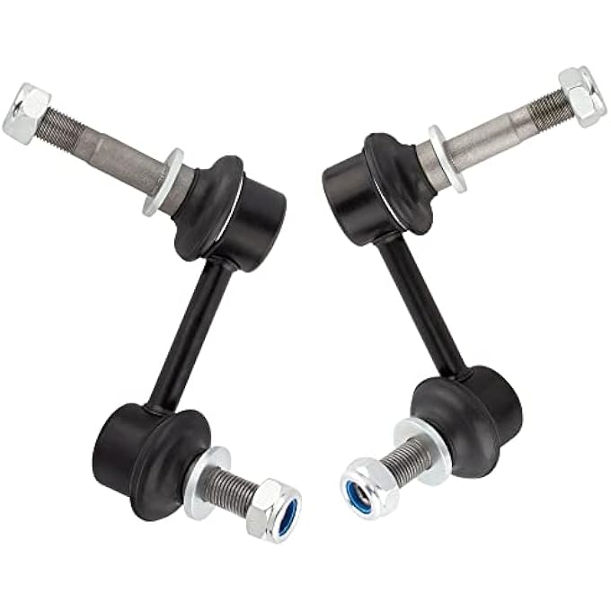 بوكسي طقم وصلة قضيب التوازن الأمامي الأيمن والأيسر مناسب لسيارة لكزس Gs350 Gs450H موديلات 2007 و2008 و2009 و2010 لسيارة لكزس Is250 Is350 موديلات 2009 و2010 و2011 و2012 و2013 و2014 و2015، استبدل برقم 4881030070 و4882030090 - Image 1