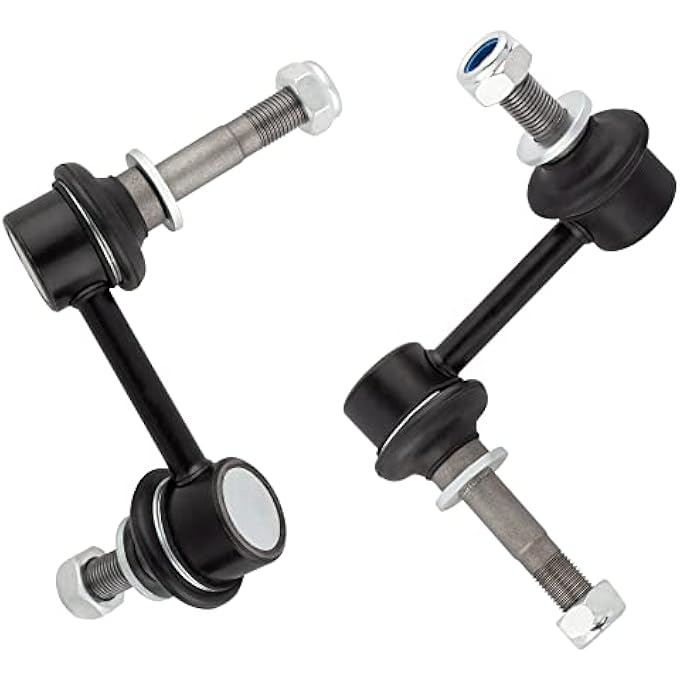 بوكسي طقم وصلة قضيب التوازن الأمامي الأيمن والأيسر مناسب لسيارة لكزس Gs350 Gs450H موديلات 2007 و2008 و2009 و2010 لسيارة لكزس Is250 Is350 موديلات 2009 و2010 و2011 و2012 و2013 و2014 و2015، استبدل برقم 4881030070 و4882030090 - Image 3