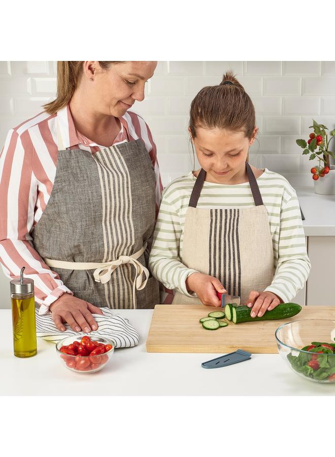 Zaboon 2-Piece Knife Set, Light Turquoise/Bright Red - Image 5
