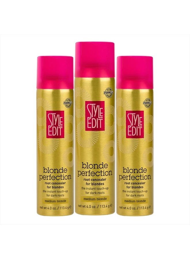 STYLE EDIT بخاخ تصحيح الجذور بلون أشقر متوسط (متوفر بألوان متعددة) - Image 1