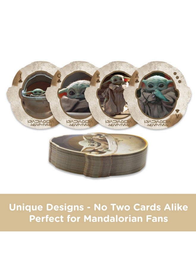 Aquarius AQUARIUS Star Wars Playing Cards - The Mandalorian 'Baby Yoda' The Child Shaped Deck of Cards for Your Favorite Card Games - Officially Licensed Star Wars Merchandise & Collectibles - Image 3