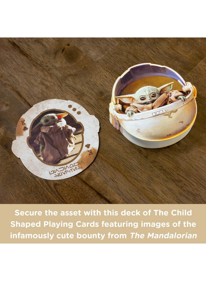 Aquarius AQUARIUS Star Wars Playing Cards - The Mandalorian 'Baby Yoda' The Child Shaped Deck of Cards for Your Favorite Card Games - Officially Licensed Star Wars Merchandise & Collectibles - Image 5