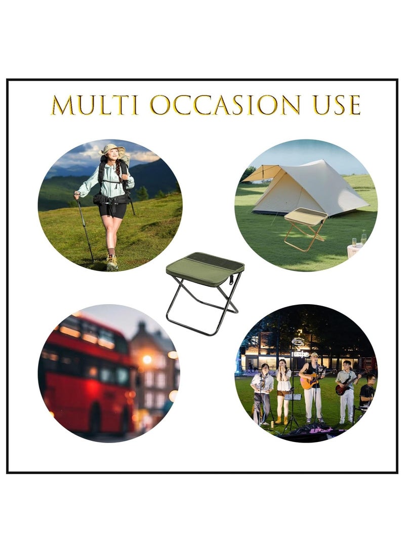 BlueFire Foldable Backpack Stool with Built-in Seat Function – Portable Hiking Chair with Adjustable Shoulder Straps for Camping, Outdoor Travel & Mountaineering | Durable Oxford Cloth & Carbon Steel Frame | Lightweight 3-in-1 Backpack Chair for Hiking, Picnic, Fishing & Parties – Up to 265 lbs Weight Capacity - Image 2