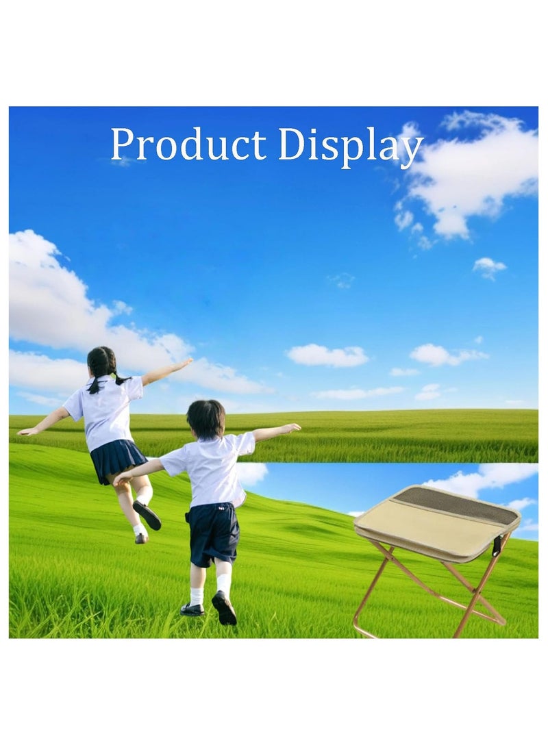 BlueFire Foldable Backpack Stool with Built-in Seat Function – Portable Hiking Chair with Adjustable Shoulder Straps for Camping, Outdoor Travel & Mountaineering | Durable Oxford Cloth & Carbon Steel Frame | Lightweight 3-in-1 Backpack Chair for Hiking, Picnic, Fishing & Parties – Up to 265 lbs Weight Capacity - Image 4