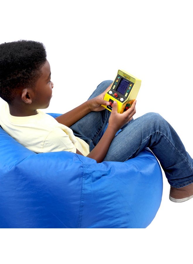 Arcade Classics - Pac-Man Color Lcd Retro Mini Arcade Game, 2 Players, Yellow