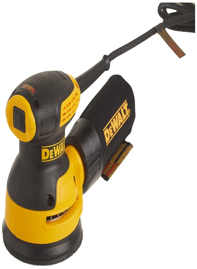 ديوالت صنفرة مدارية من DEWALT، أداة صنفرة يدوية مقاس 5 بوصات، 12000 دورة في الدقيقة (DWE6421) - Image 1
