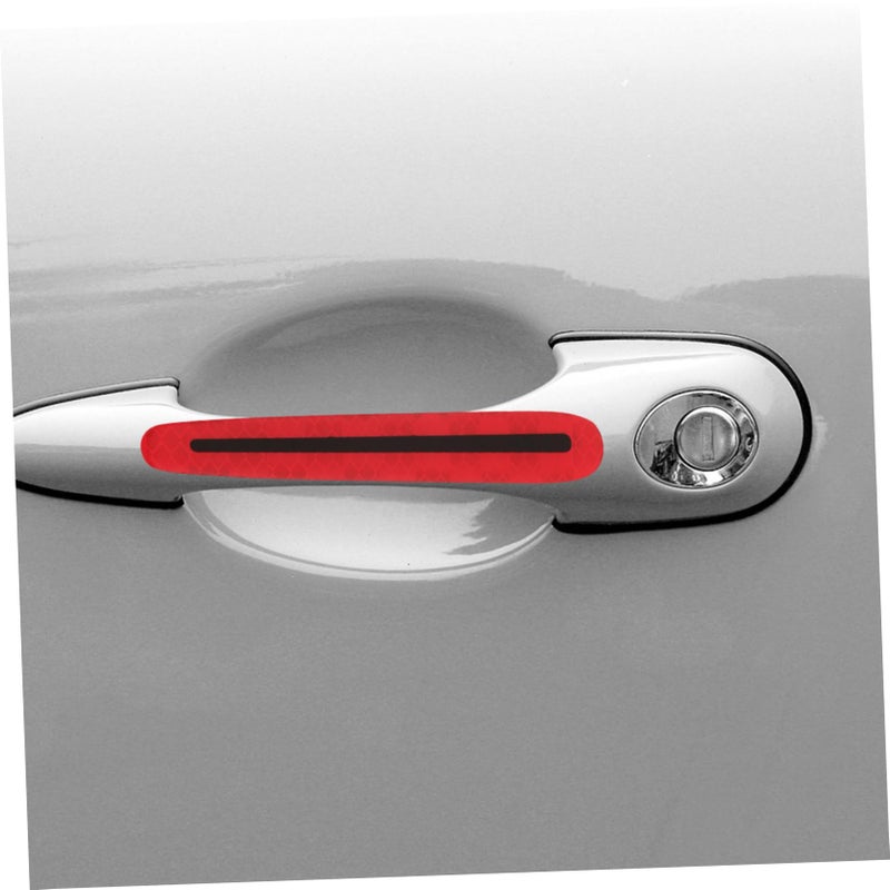 4pc Car Door Handle Protector Stickers Reflective Scratch Resistant Anti Scratch Decals - Image 5