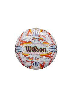 Wilson Graffiti Peace Volleyball – Vibrant Design, Soft-Touch, Durable Indoor & Outdoor Volleyball for All Ages  - Image 1