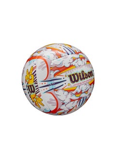Wilson Graffiti Peace Volleyball – Vibrant Design, Soft-Touch, Durable Indoor & Outdoor Volleyball for All Ages  - Image 3