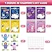 Gocozer Valentines Day Gifts for Kids 28 Pack Wacky Tracks Fidget Spinners with Valentines Greeting Cards for Kids Classroom Kid Valentines Exchange Gifts Ideas Preschool Valentine Gifts Favors - Image 4