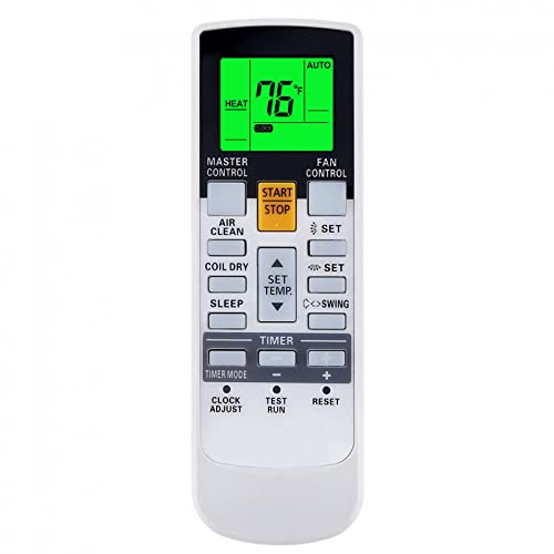 CHOUBENBEN Replacement Remote Control for Fujitsu AR-REG1U AR-REY1U UTY-LNHUM ASU9RLS3 ASU12RLS3 ASU15RLS3 AUU12RLF AUU18RLF AUU9RLF AR-RAE1E AR-RAE2U AR-RAE1U ASTG30JEC ASTG34JEC AR-SY1 AR-RY3 AR-RY14 - Image 1