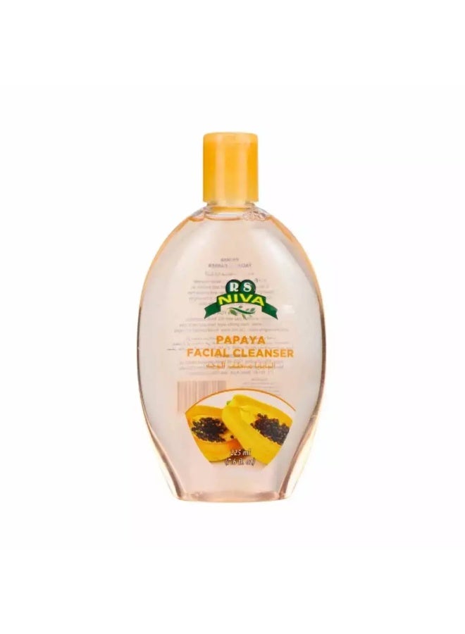 Niva Papaya Facial Cleanser for Clean Pimple-Free Skin- 225ml - Image 1