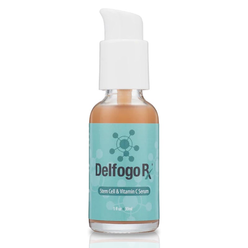 SkinPro Delfogo Stem Cell and Vitamin C Serum for Face with Hyaluronic Acid - Anti Aging, Firming, Brightening & Hydrating Serum for Men Women - Smooth Wrinkles & Boost Radiance, Skincare for All Skin Types - Image 1