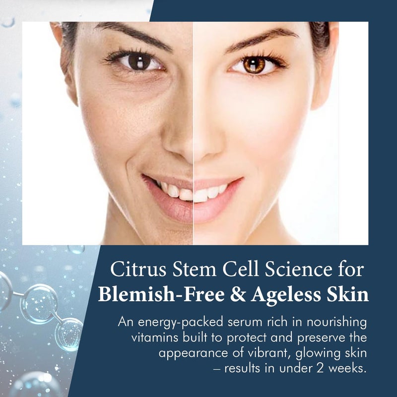 SkinPro Delfogo Stem Cell and Vitamin C Serum for Face with Hyaluronic Acid - Anti Aging, Firming, Brightening & Hydrating Serum for Men Women - Smooth Wrinkles & Boost Radiance, Skincare for All Skin Types - Image 5