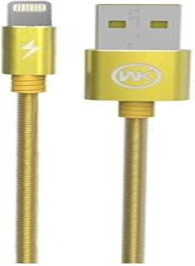 WK WDC-013 Kingkong iphone Charging Cable - Gold