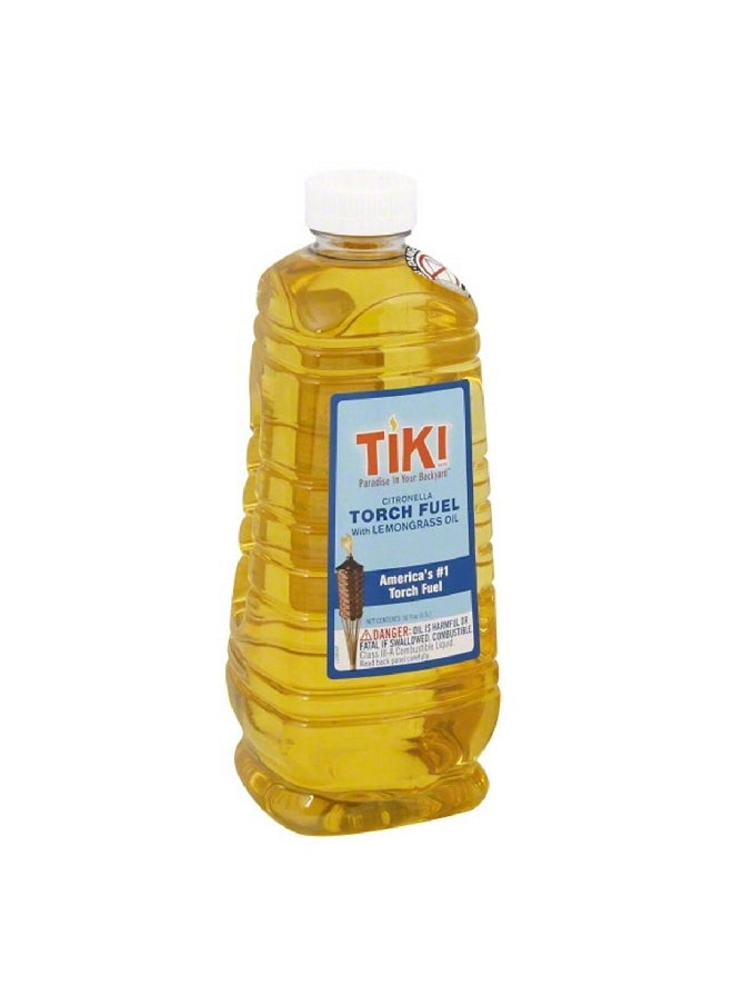TiKi Citronella with Lemongrass Torch Fuel Yellow 50oz 1216154  - Image 3