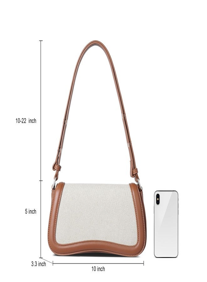 CLUCI Small Shoulder Bags,Purses for Women Vegan Leather Crossbody Handbag Clutch Hobo Purse - Image 3