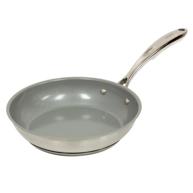 SLIN6324C INDUCTION 21 STEEL CERAMIC COATED FRY PAN 10INCH