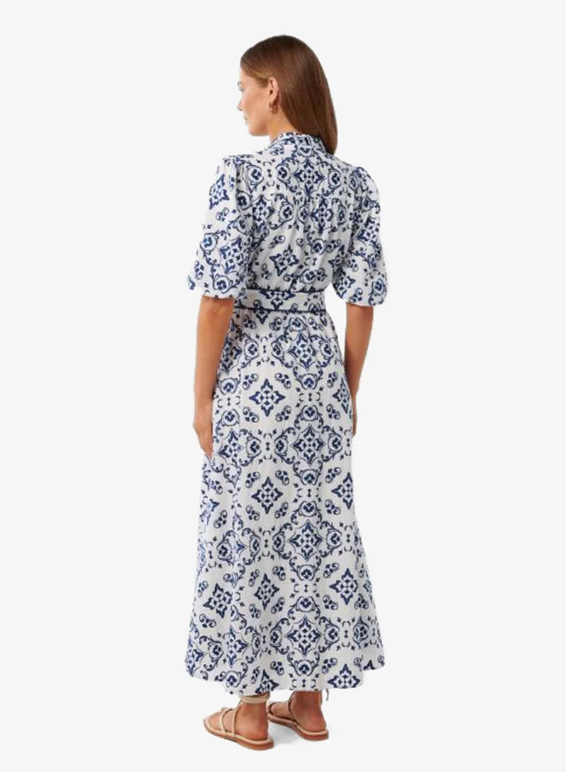 forever new Rhiannon Embroidered Belted Maxi Dress