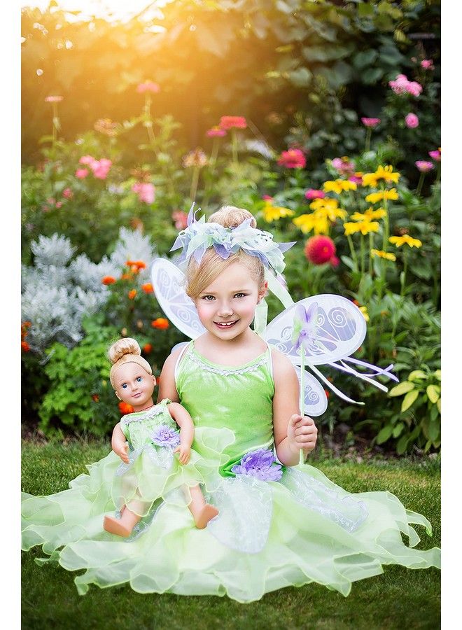 Little Adventures Fairy Halo & Wand Child Accessory Set Green (Tinkerbell) … - Image 5