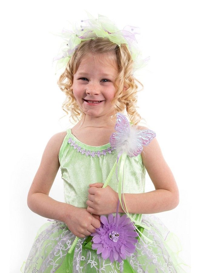 Little Adventures Fairy Halo & Wand Child Accessory Set Green (Tinkerbell) … - Image 4