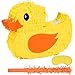 Birchio Duck Pinatas Bundle with a Blindfold and a Bat165 x 126 x 4 Inches Perfect for kids Birthday Parties Farm Animal Theme Parties and Decorations - Image 2