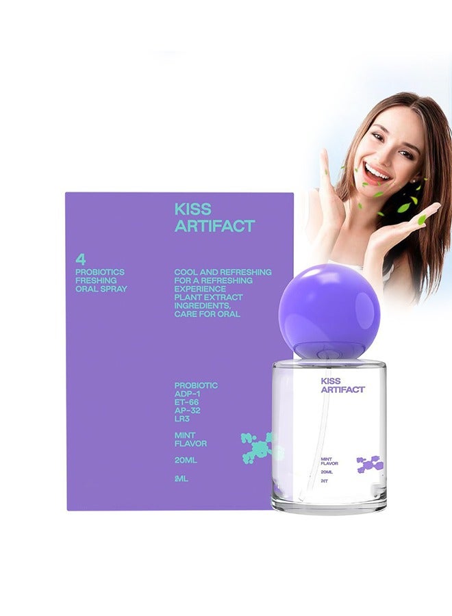 Elaimei Probiotics Freshing Oral Spray,for Long-Lasting Freshness,Convenient Travel-Sized Breath Spray  20 ml - Image 1