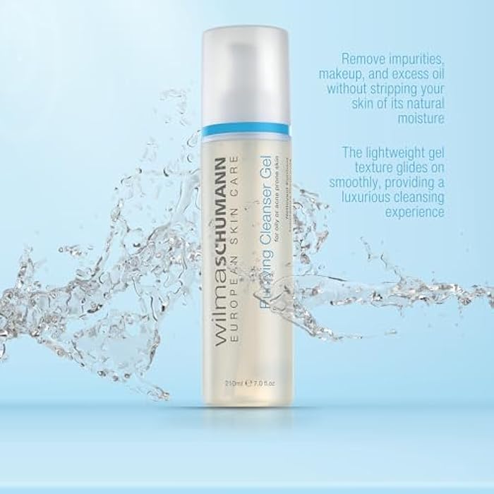 WILMA SCHUMANN Purifying Face Cleanser Gel, Daily Face Wash, Facial Cleanser for Acne, 7 oz - Image 3