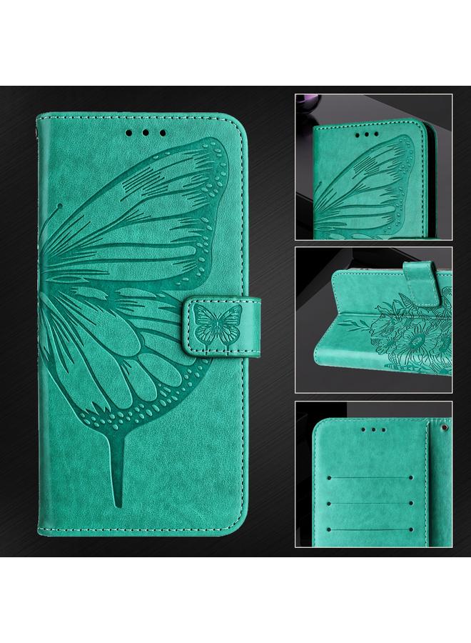 S-TOP Case For OPPO A74 4G / F19 / F19s Embossed Butterfly Leather Phone Case - Image 5