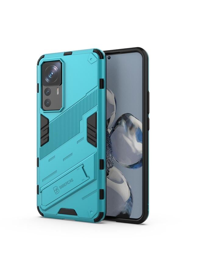 Case For Xiaomi 12T/12T Pro/Redmi K50 Ultra Punk Armor 2 in 1 PC + TPU Phone Case with Invisible Holder