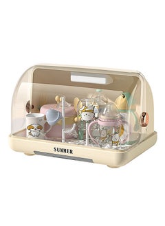 MaBaby Baby Bottle Storage Box With Dust-Proof Cover, UV Sterilizer And Storage Box For Baby Bottles  - Image 1