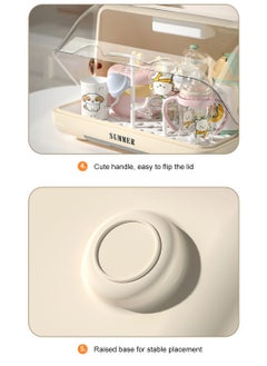 MaBaby Baby Bottle Storage Box With Dust-Proof Cover, UV Sterilizer And Storage Box For Baby Bottles  - Image 5
