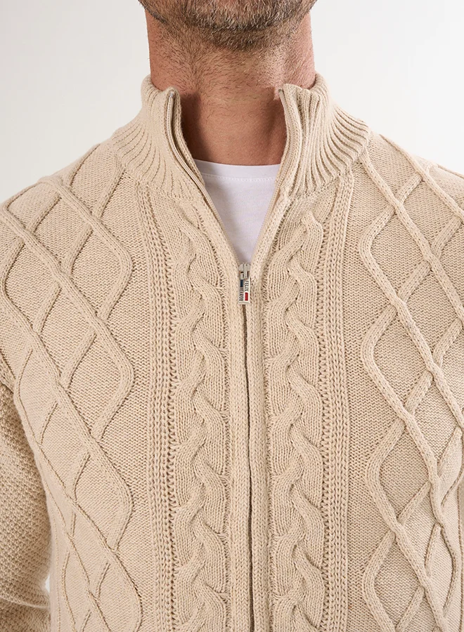 FELIX HARDY Full Zipper Cardigan