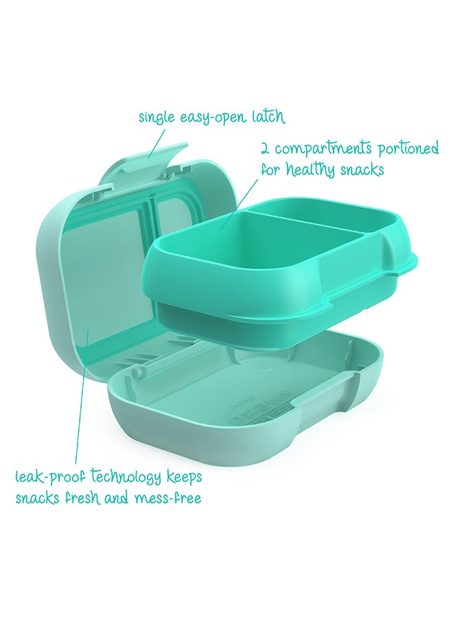 Bentgo Kids Snack Box - Aqua - Image 5