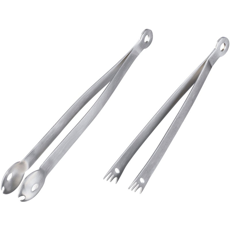 PREPWORKS Prepworks by Progressive Vegetable Tongs Stainless Steel  Set of 2 