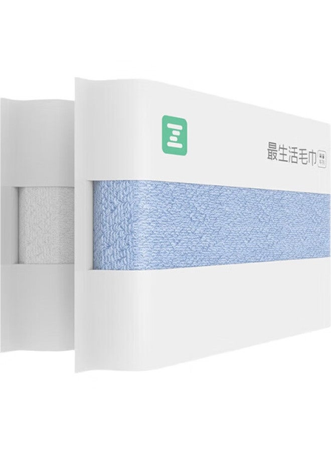 Shenghuo Thick Pure Cotton Towels, 2-Pack, Xinjiang Long-Staple Cotton Grade A Household Absorbent Towels, Soft Face Towels - Image 3