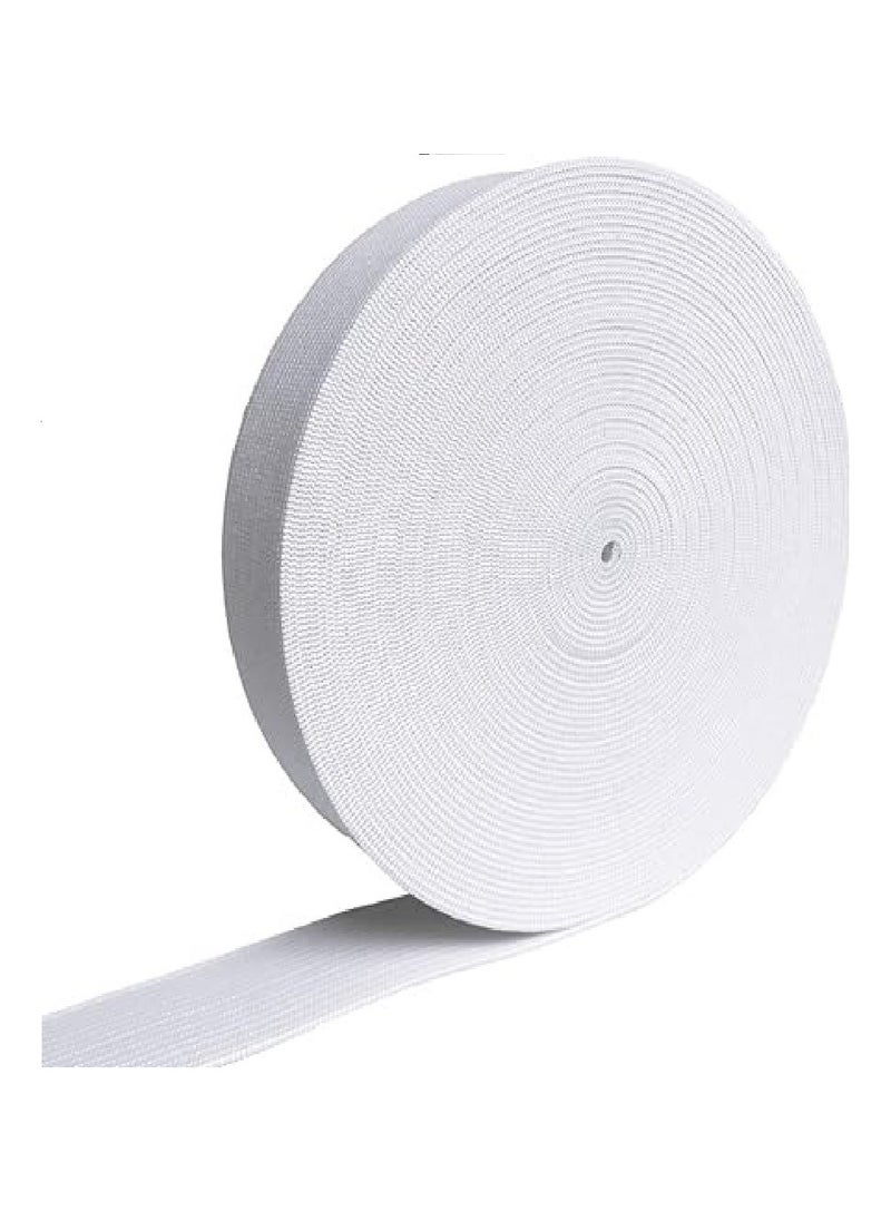 Generic Clothes elastic, 2 cm wide, 5 meter long, white  - Image 1