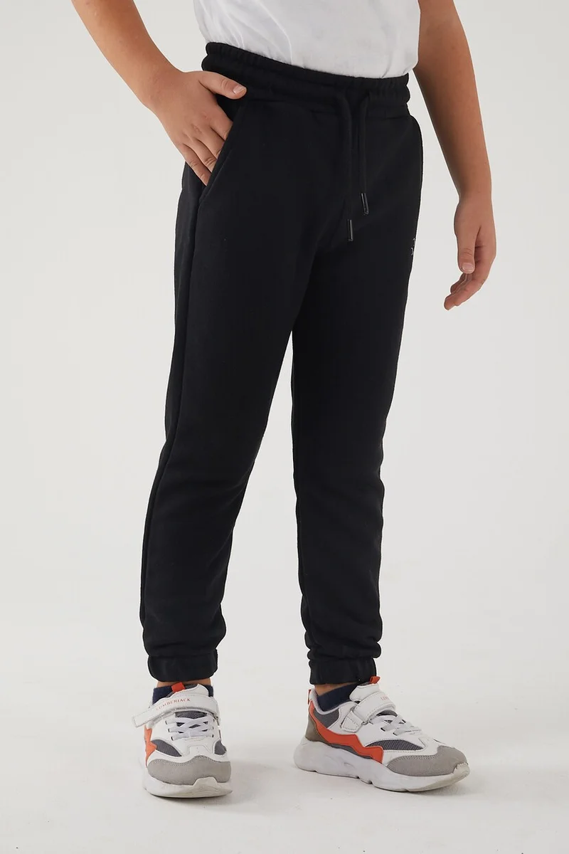 Twenty3 Girls' 3 Thread Pocket Printed Sweatpants with Elastic Waist and Legs