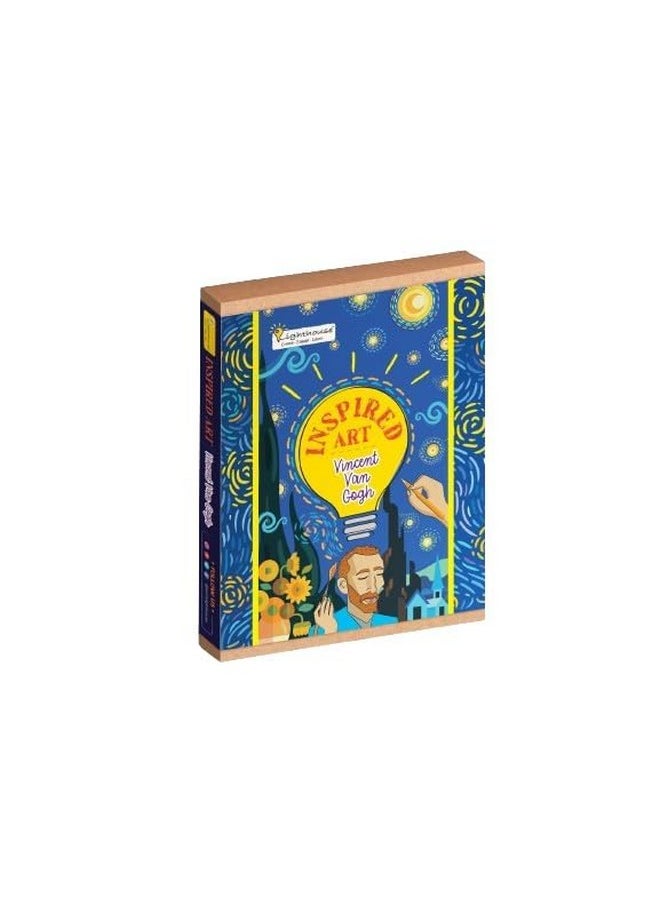 Lighthouse LIGHTHOUSE Inspired Vincent Van Gogh DIY Art kit for Kids | Summer Activity Kit | Birthday Gift | Return Gift | Art Set | Creativity Kit  - Image 2